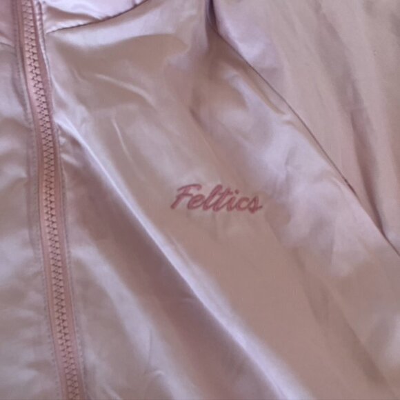 Feltics Korean Y2K Streetwear Reversible teddy bear coat jacket pink M/L - Picture 6 of 12